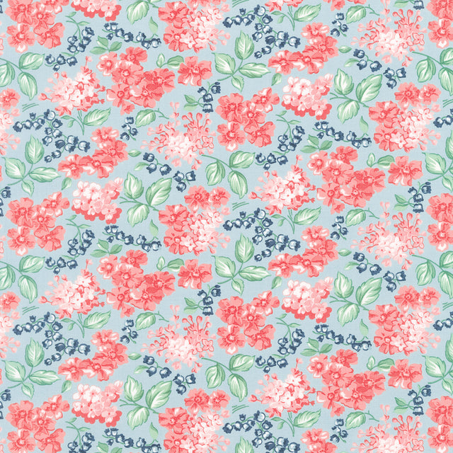 Rosemary Cottage - Blooms Sky Yardage