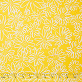 Blueberry Park - Bright Canary Daisy Sketch Yardage