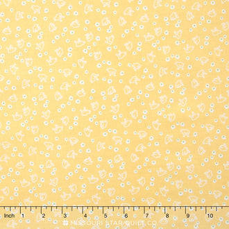 Calico Days - Chicks Yellow Yardage