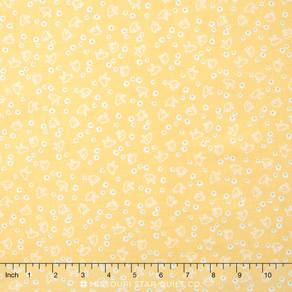 Calico Days - Chicks Yellow Yardage