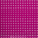 Blueberry Park - Bright Cerise Sprouting Row Yardage