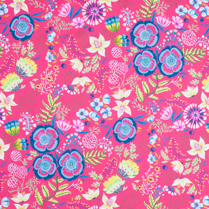 Faraway Florals - Floral Peony Yardage