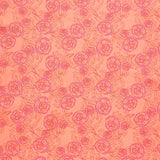 Color Me Pretty - Rose Bloom Coral Yardage Primary Image