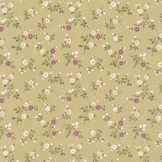 Anne of Green Gables - Floral Stems Fern Yardage