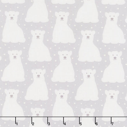 Arctic - Polar Bears Natural Yardage