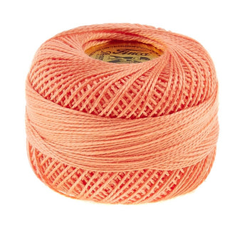 Presencia Perle Cotton Thread Size 8 Apricot