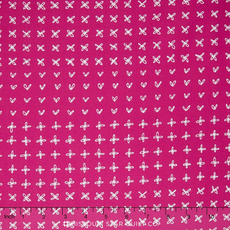 Blueberry Park - Bright Valentine Sprouting Row Yardage