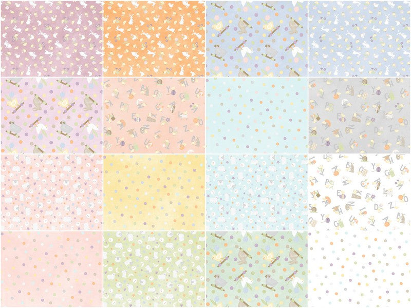 Little Chicks Flannel Fat Quarter Bundle