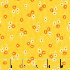 Juicy - Baby Flowers Golden Hour Yardage