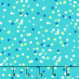 Fiesta - Pinata Dots Lagoon Yardage Primary Image