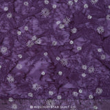 Artisan Batiks - Noel Aubergine Metallic Yardage