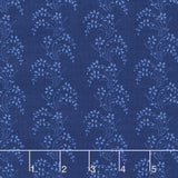 Jasper Blue - Border Lace Navy Yardage