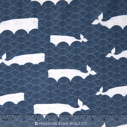 By the Sea - Main Navy Yardage