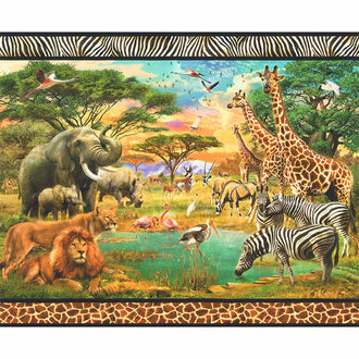 Picture This - Safari Wild Digitally Printed Panel