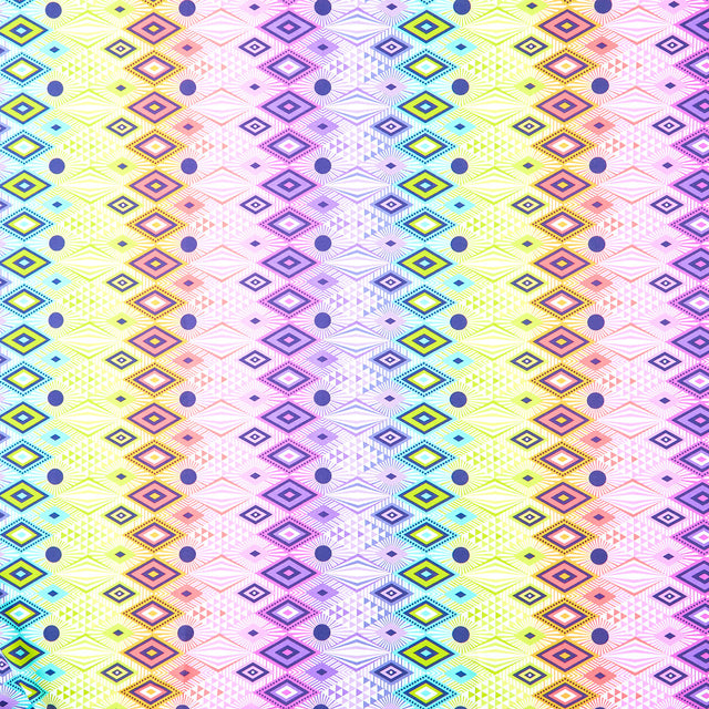 Tabby Road - Disco Lucy Prism Yardage Primary Image