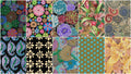 Kaffe Fassett Collective - August 2024 Dark Colorstory Fat Quarter Bundle