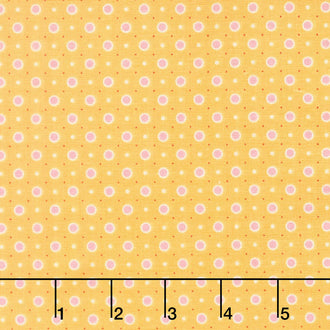 Bake Sale 2 - Dot Yellow Yardage