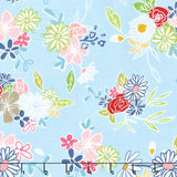 Daisy Days - Daisy Main Blue Yardage