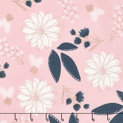 Blush - Main Pink Sparkle Yardage