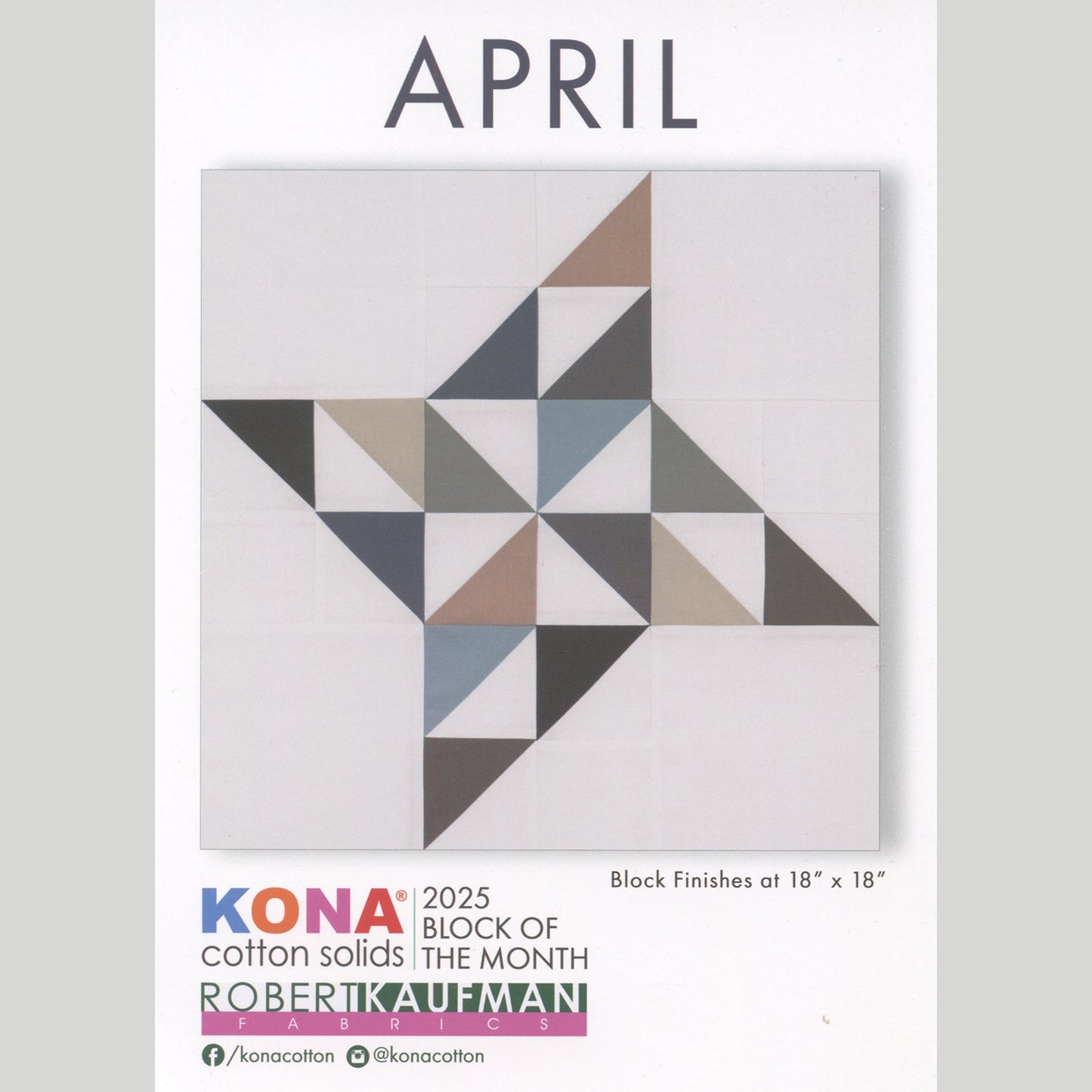 Kona Cotton Solids 2025 Block of the Month Bundle Alternative View #5