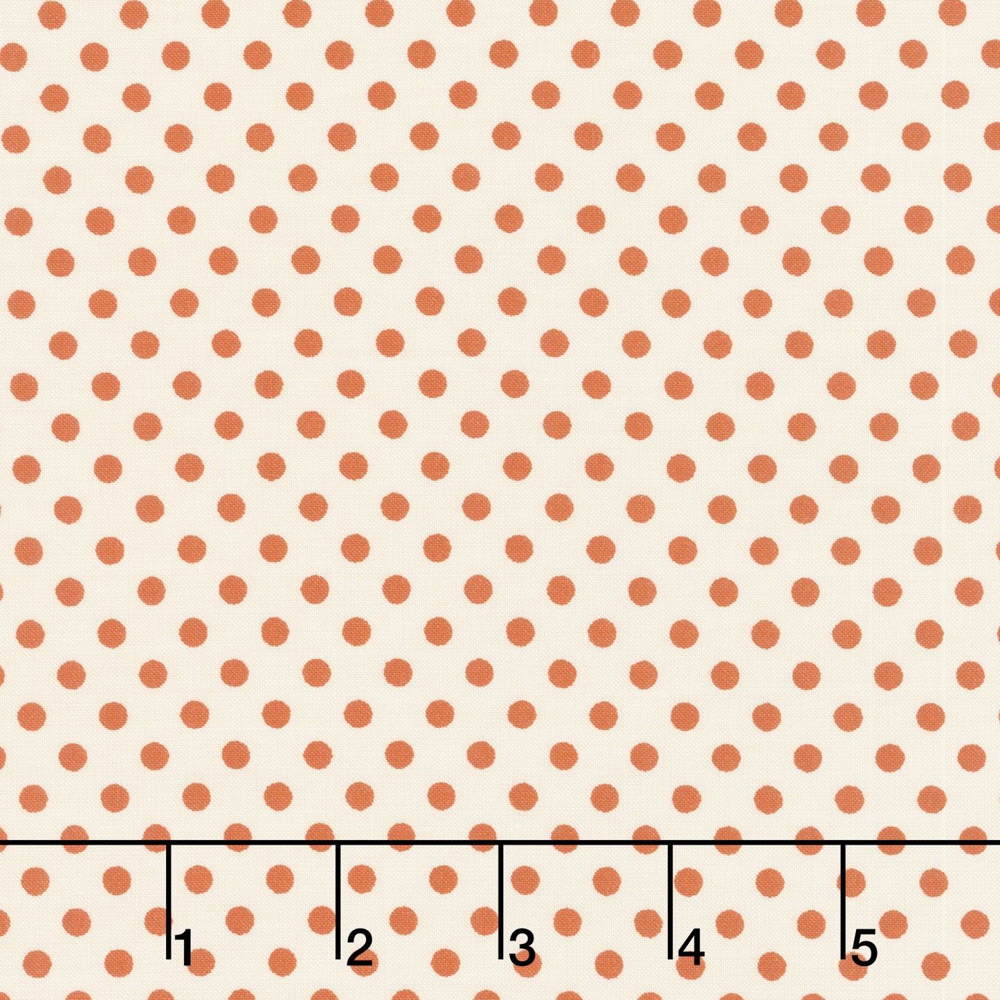 Creating Memories - Autumn - Woven Polkadot Ginger Yardage Primary Image