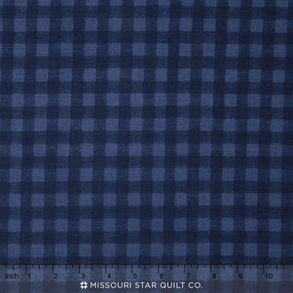 4th on the Farm - Gingham Blue Yardage