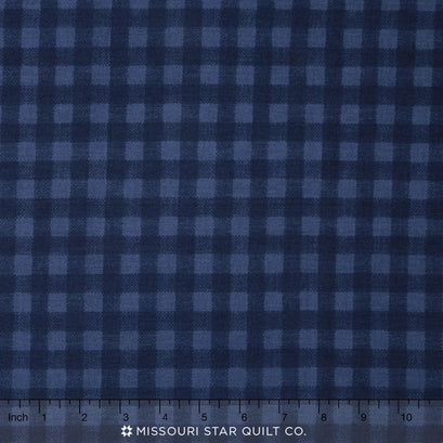 4th on the Farm - Gingham Blue Yardage