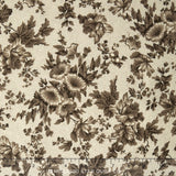 Belcourt - Tonal Florals Brown Yardage