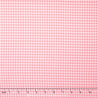 Carolina Gingham - 1/8" Woven Check Pink Yardage