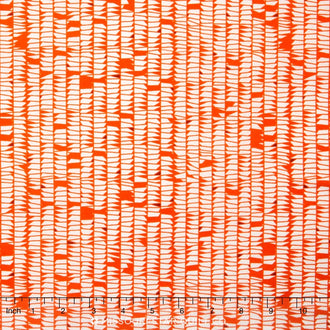 Carkai - Edgy Tangerine Yardage