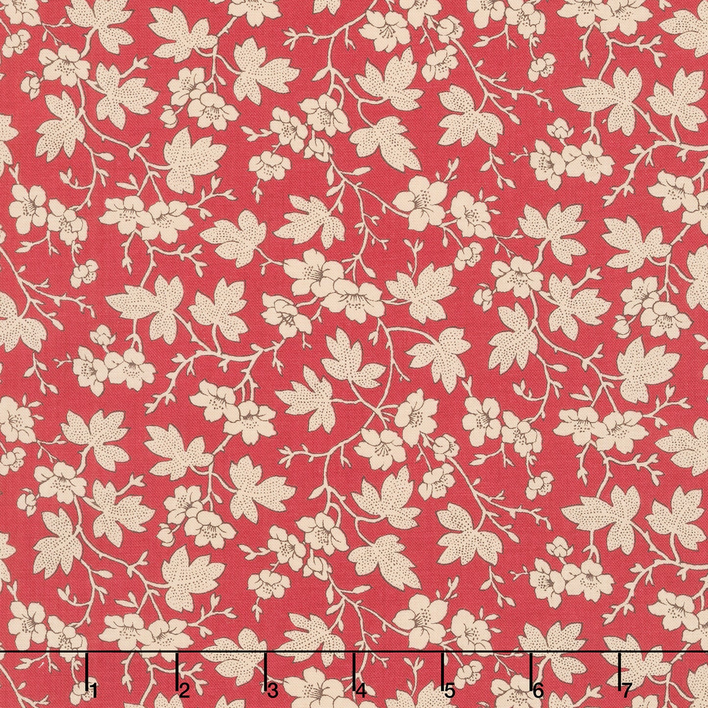 Rouenneries Trois - Mignon Rouge Yardage