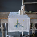 Modern Pine Tree Table Runner Embroidery Kit