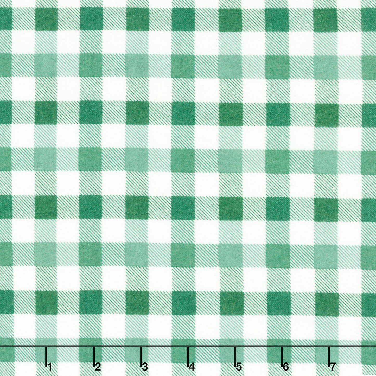 Old Fashioned Christmas (Riley Blake) - Check Green Yardage Primary Image