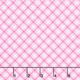 Bundle of Joy - Plaid Pink Yardage Primary Image