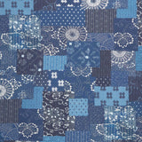 Indigo Blooming - Koraju Navy Yardage Primary Image