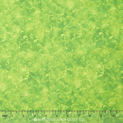 Wilmington Essentials - Filigree Spring Green Yardage