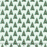 Christmas Traditions - Trees Mint Yardage