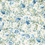 Willoughby - Main Floral Cream Yardage Primary Image