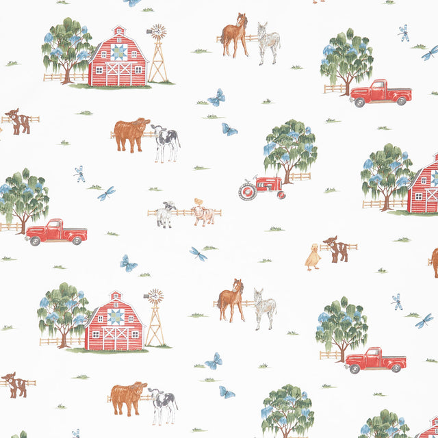 Willow's Farm - Willow's Farm All Over Cloud Yardage Primary Image