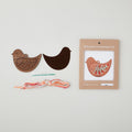 Bird Stitched Ornament Kit