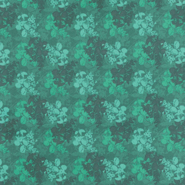 Florets - Evergreen 108" Wide Backing Yardage Primary Image