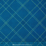 Carkai - Weave Navy Metallic Yardage