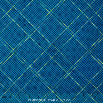 Carkai - Weave Navy Metallic Yardage