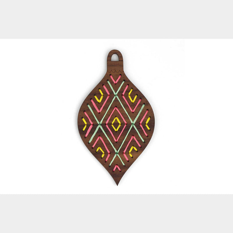 Geometric Stitched Ornament Kit Primary Image