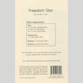 Freedom Star Quilt Pattern