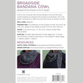 Broadside Bandana Cowl/Scarf Tunisian Crochet Pattern