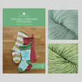 Vintage Knit Christmas Stockings Kit - Green + Mint