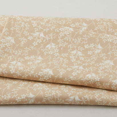 Yeoville - Floral Vines Tan 2 Yard Cut