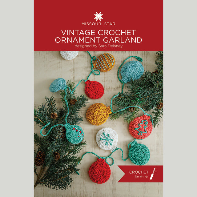 Vintage Ornaments Crochet Garland Pattern Primary Image