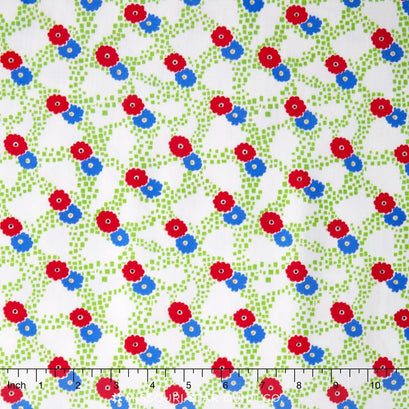 Chatterbox Aprons - Chatterbox Daisy Green Yardage